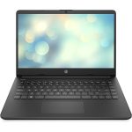 HP Laptop 14s-dq2005nx, 14" HD, Intel® Core™ i3 (11th Gen), 4GB RAM, 128 GB SSD, Intel UHD Graphics, Micro-edge Anti glare screen, Win 10 Home, EN-AR KYBD, Jet Black - 436H5EA