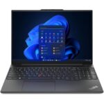Lenovo ThinkPad E16 Ordinateur portable 40.6 cm (16") WUXGA Intel Core™ i5 i5-1335U 16 Go DDR4-SDRAM 512 Go SSD Wi-Fi