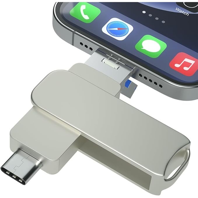 thumbnail image 2 of Photo Stick USB Flash Drive 512GB AOIRHLA - 4 In 1 USB 3.0 High Speed Thumb Drive Memory Stick Portable Mini Jump Drive Storage Device For Smartphone/Laptop/PC/Android External Data Storage In Kenya 2 of 14