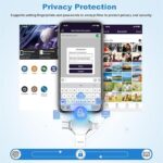 zifuwie Flash Drive 256GB USB Memory Stick 4 in 1 USB Type C Thumb Drives USB Stick OTG Photo Stick Jump Drive External Storage Compatible for i Phone/PC/i Pad/More Device - Image 6