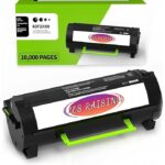 LES RAISINS Remanufactured 602H 60F2H00 Toner Cartridge Replacement for Lexmark MX310 MX310dn MX312dn MX315dn MX410 MX410dn MX415dn MX510dn MX610 Laser Printer, High Yield 10,000 Pages, 1-Black