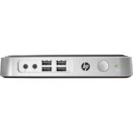 HP 2EZ54AT#ABA Zero Client T310 G2, Desktop Slim line, 512 Mb Ram, 32 GB SSD, Black/Silver