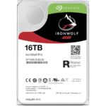 Seagate IronWolf Pro, 16 TB, NAS Internal Hard Drive, CMR 3.5 Inch, SATA 6 Gb/s 7,200 RPM, 256 MB Cache, for RAID Network Attached Storage, 3 years Rescue Services, FFP (ST16000NE000)