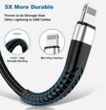 PROMASS iphone charger cable 2M - Image 3