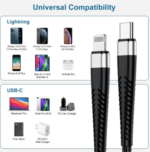 PROMASS iphone charger cable 2M - Image 2